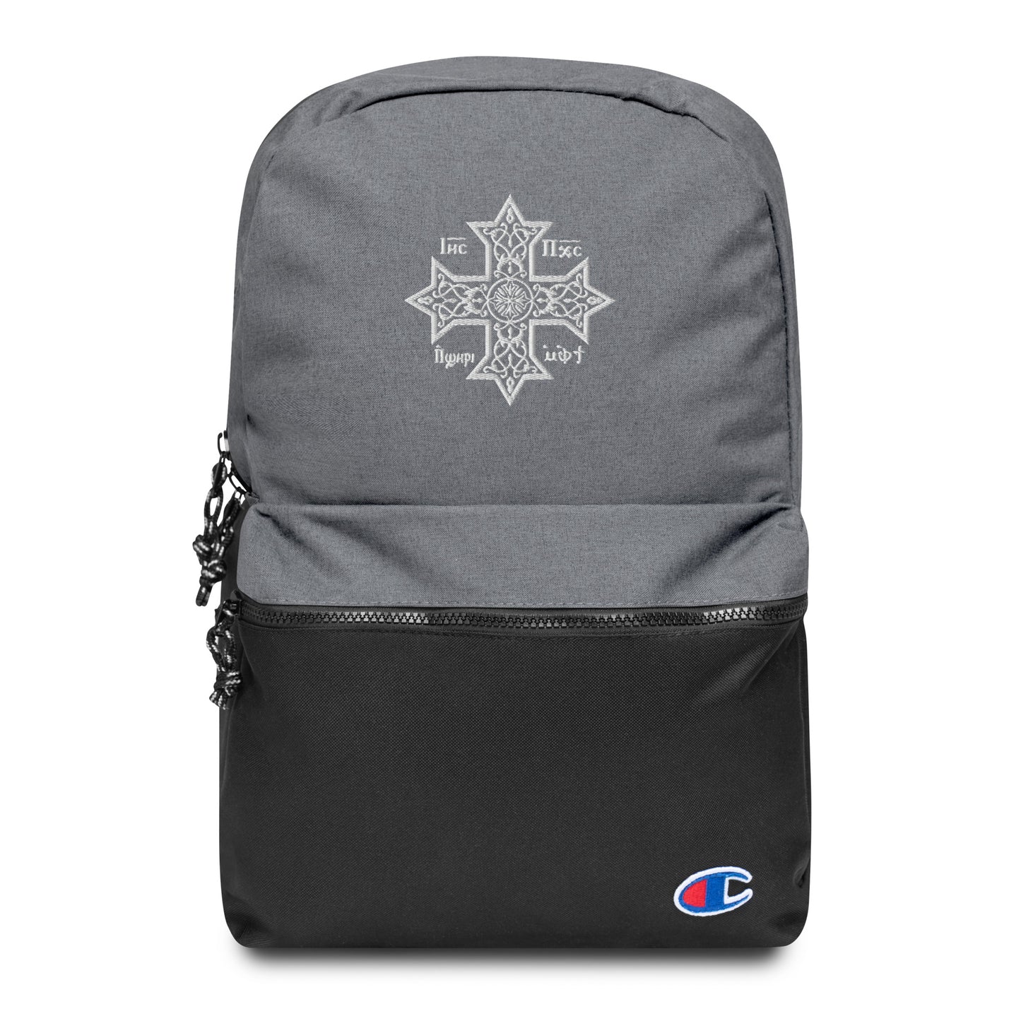 Embroidered Champion Backpack - Coptic Cross