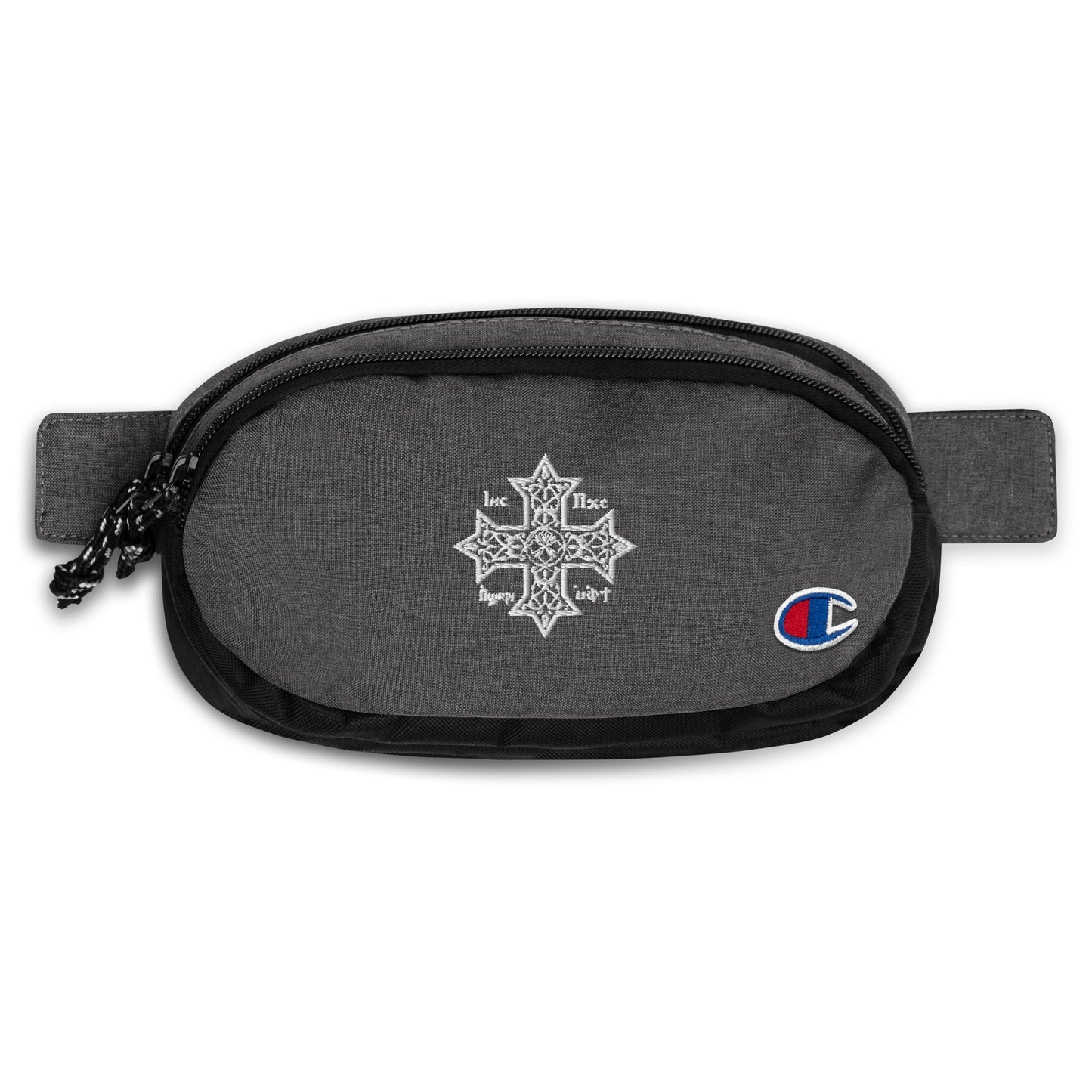 Embroidered Coptic Cross - Champion Fanny Pack