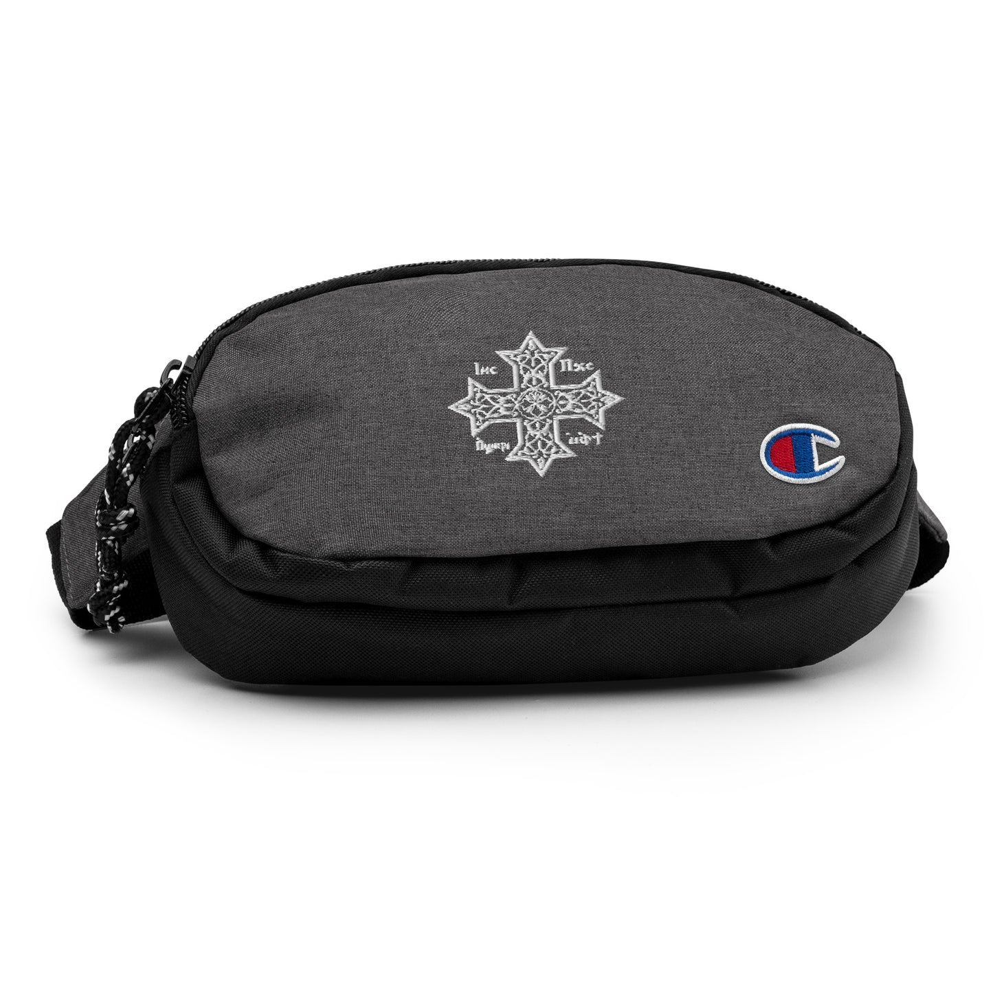 Embroidered Coptic Cross - Champion Fanny Pack