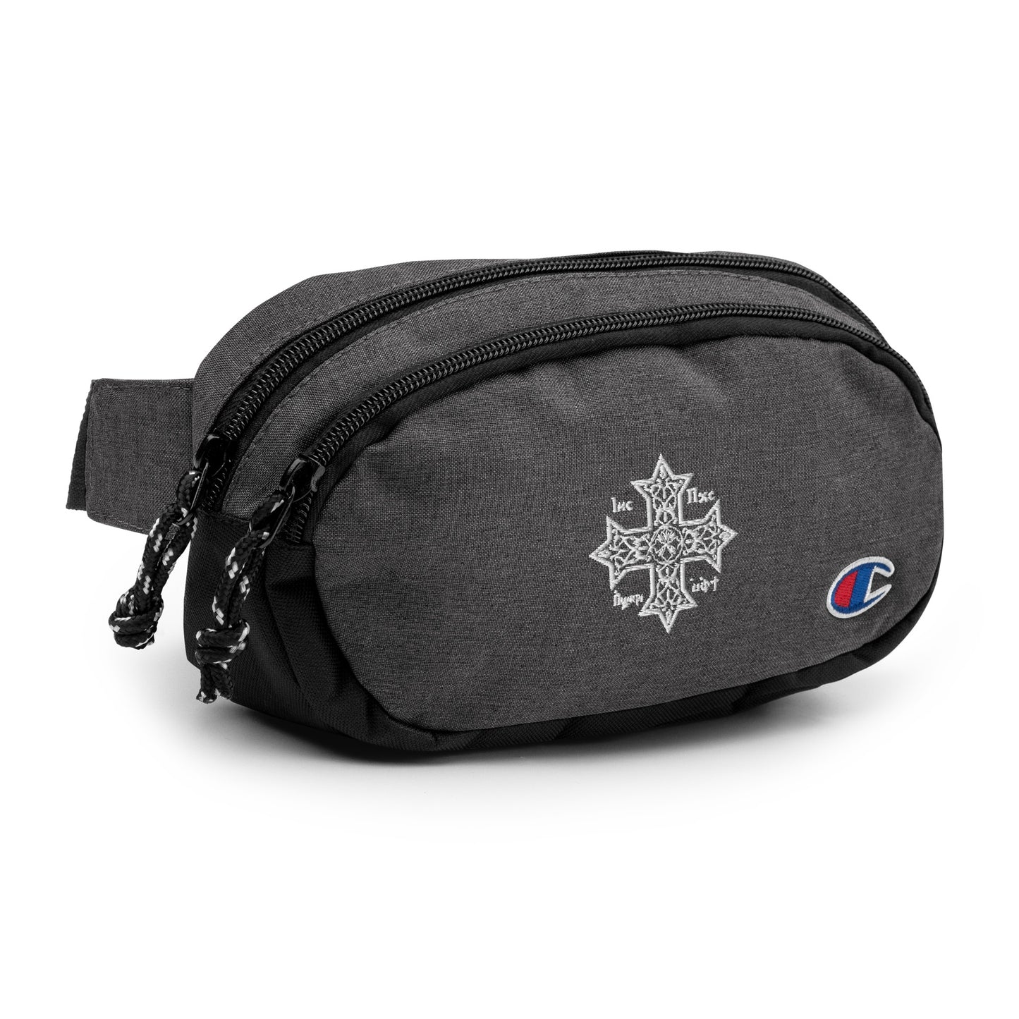 Embroidered Coptic Cross - Champion Fanny Pack