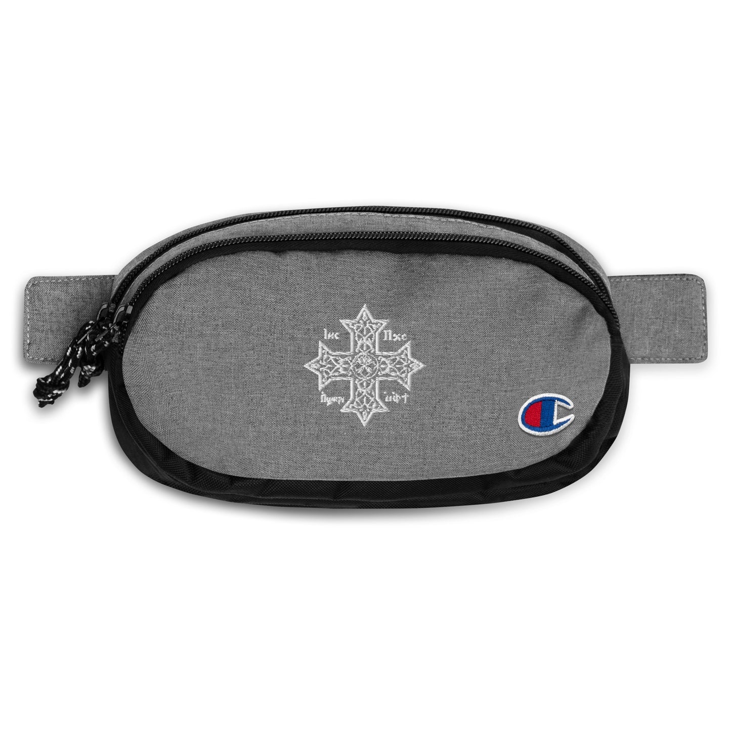 Embroidered Coptic Cross - Champion Fanny Pack