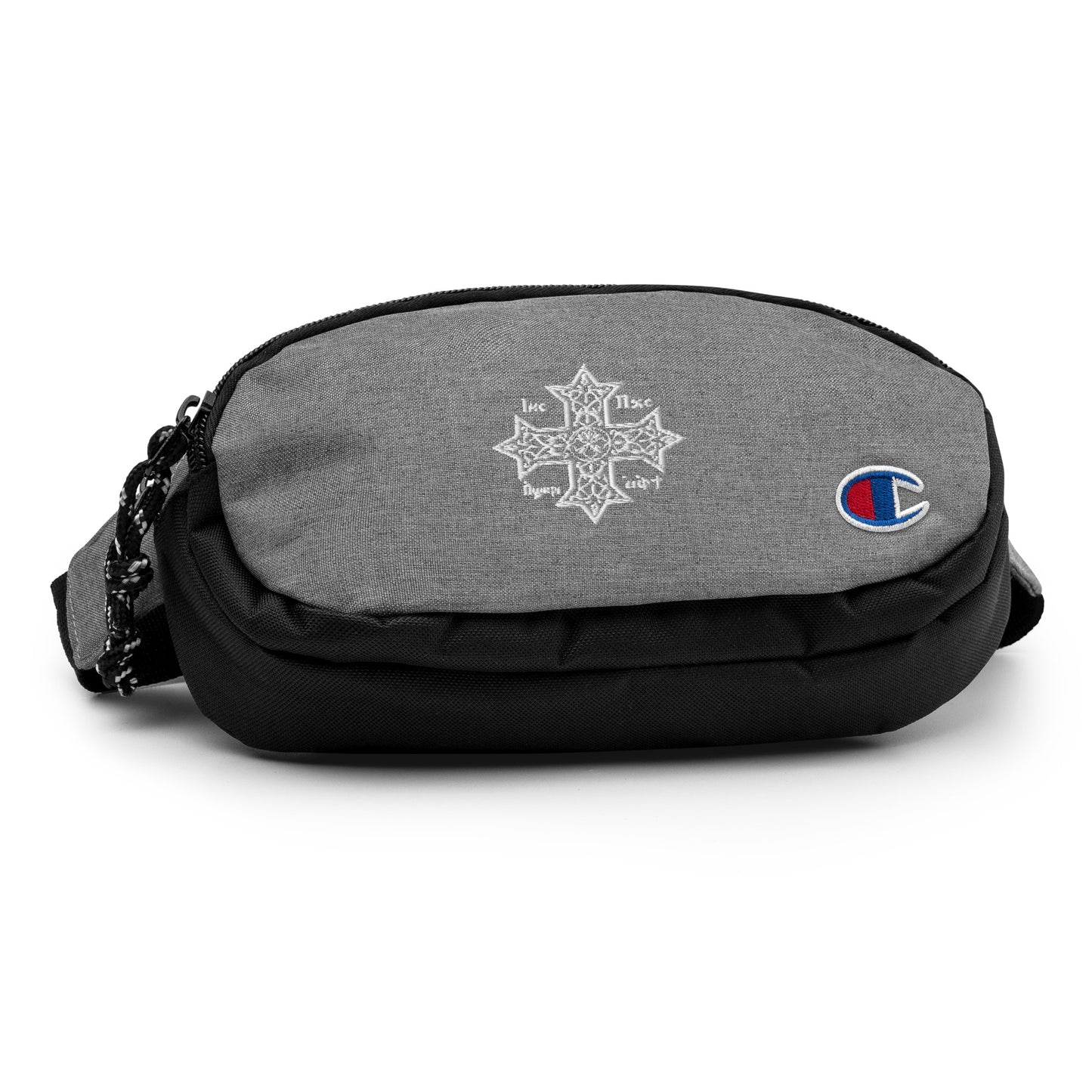 Embroidered Coptic Cross - Champion Fanny Pack