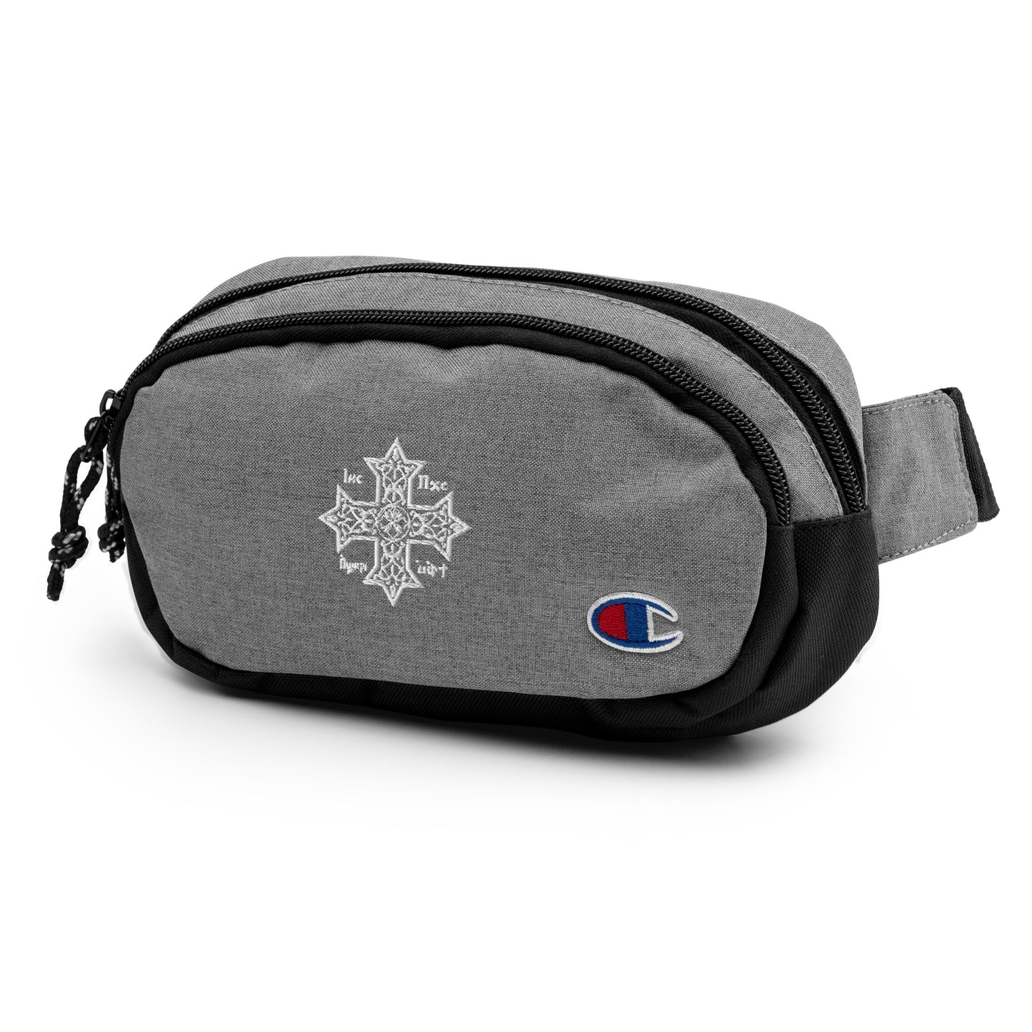 Embroidered Coptic Cross - Champion Fanny Pack