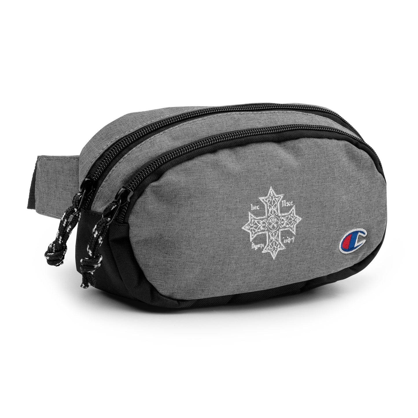 Embroidered Coptic Cross - Champion Fanny Pack