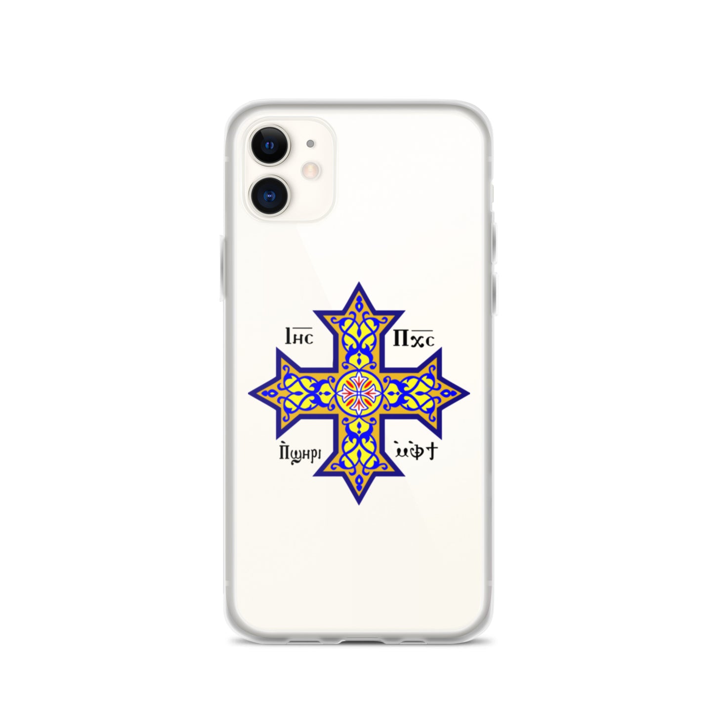 Coptic Cross Clear Case for iPhone®