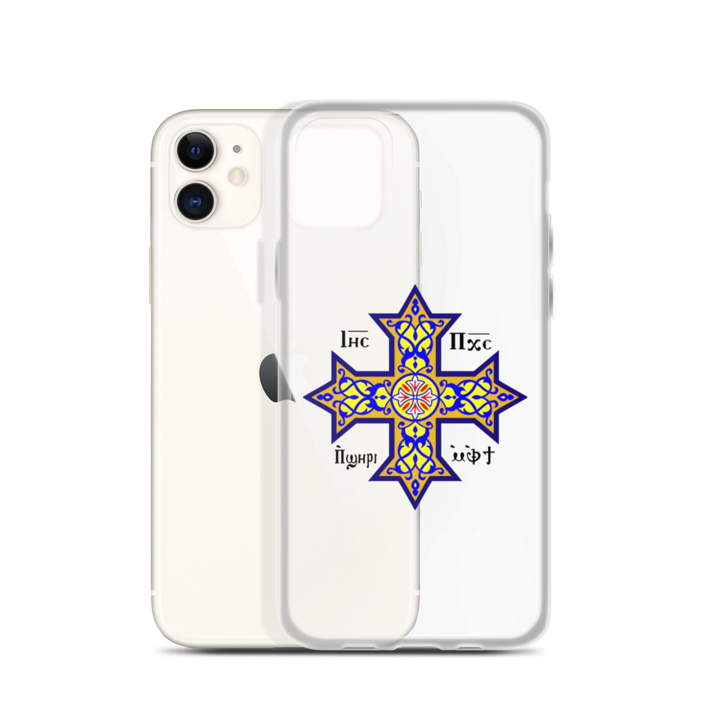 Coptic Cross Clear Case for iPhone®