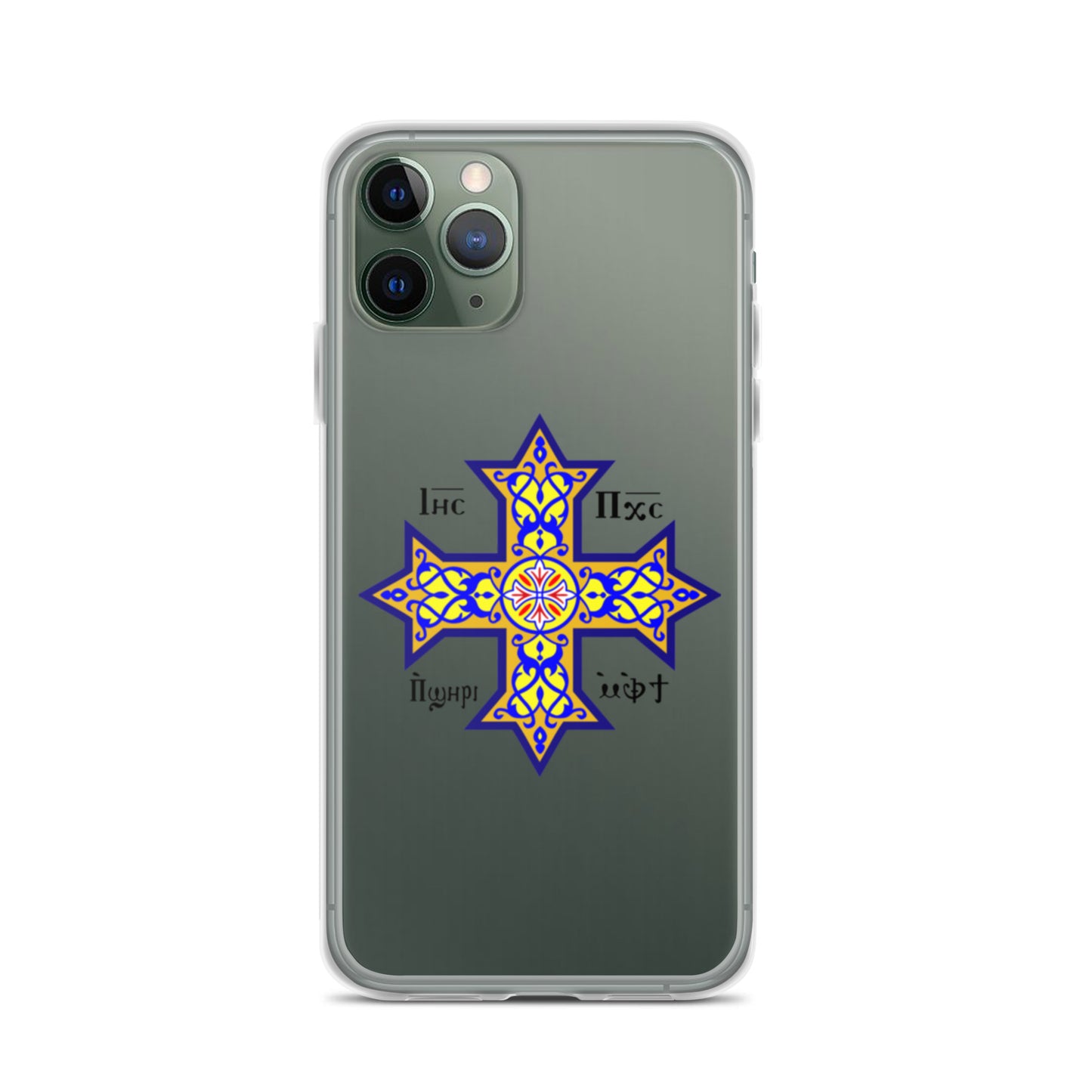 Coptic Cross Clear Case for iPhone®