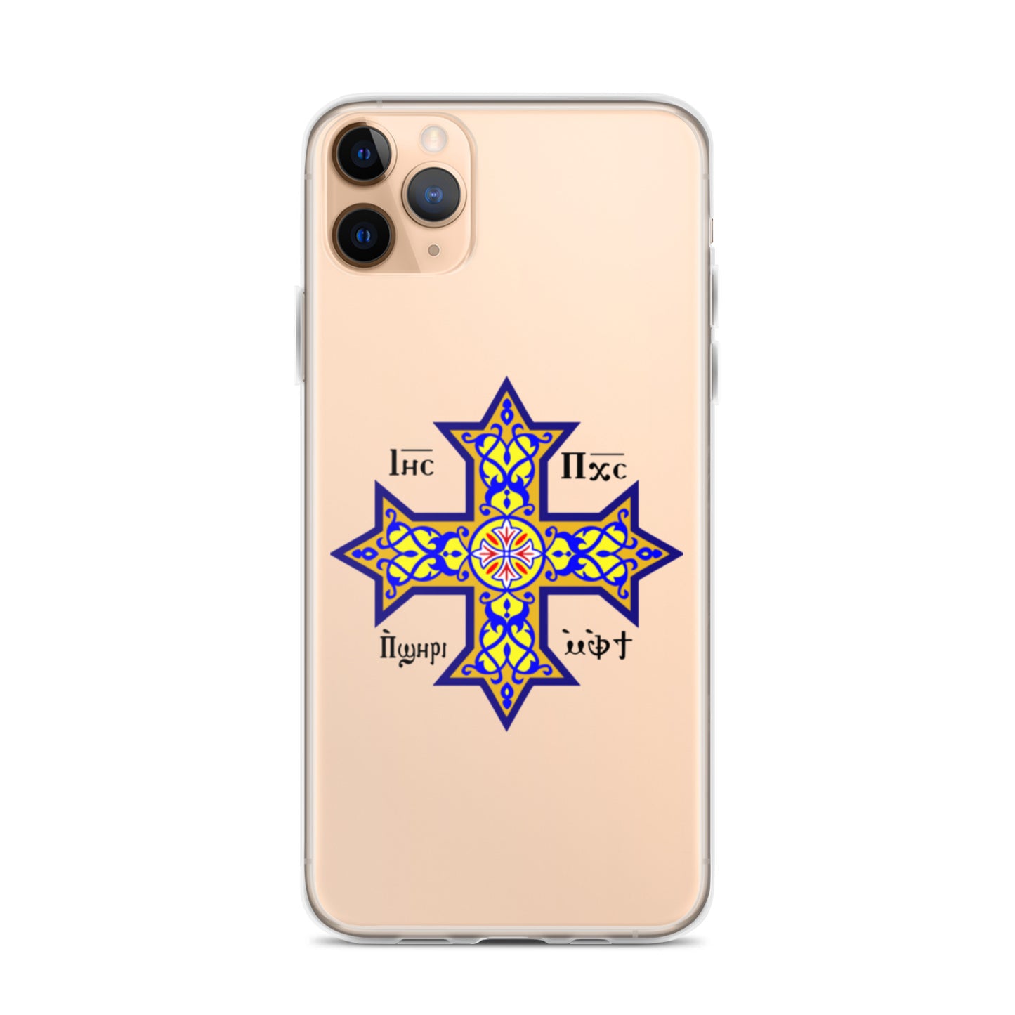 Coptic Cross Clear Case for iPhone®