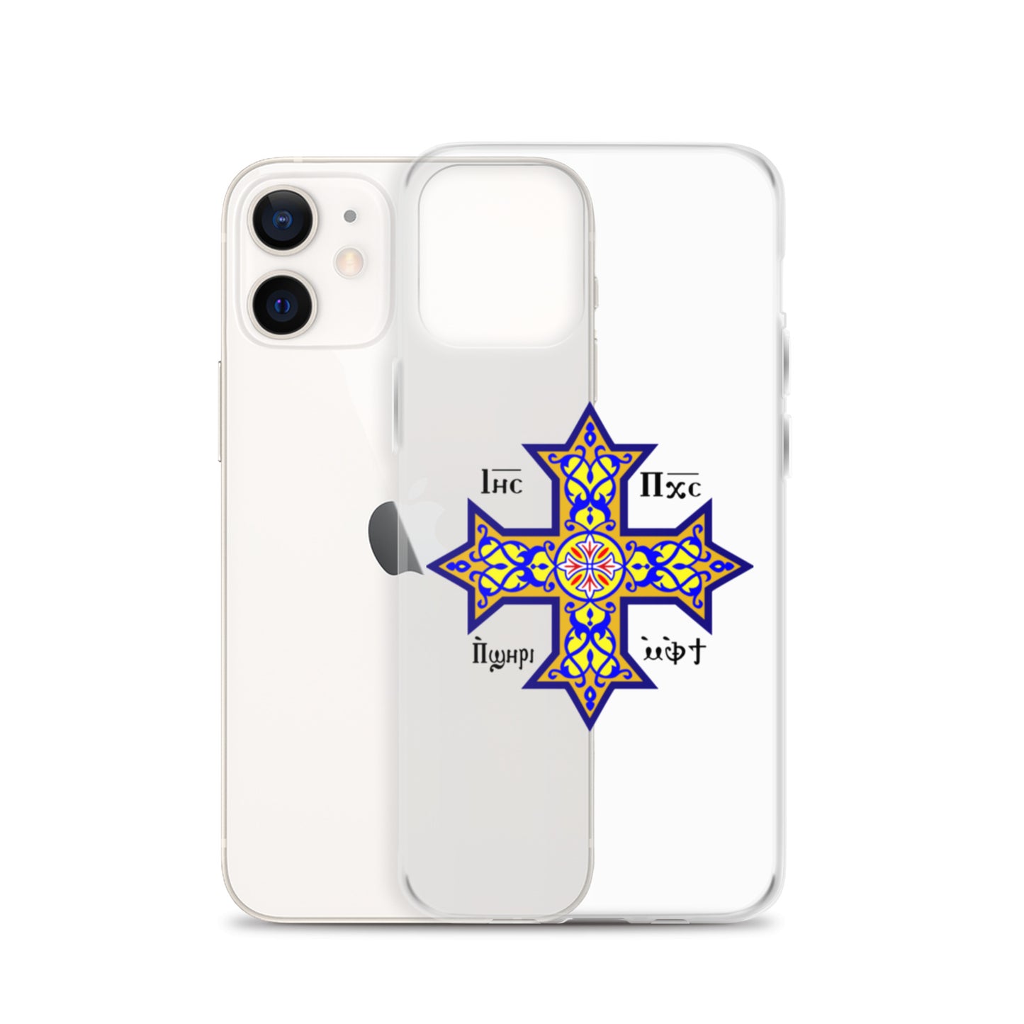 Coptic Cross Clear Case for iPhone®