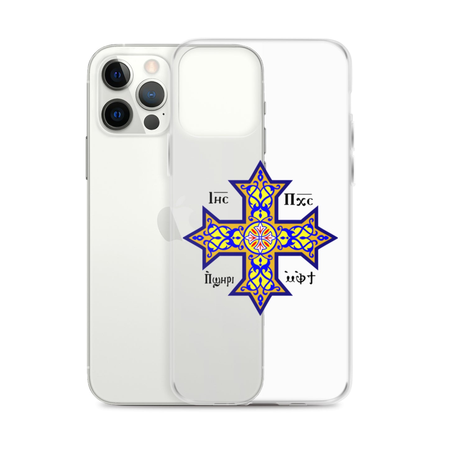 Coptic Cross Clear Case for iPhone®