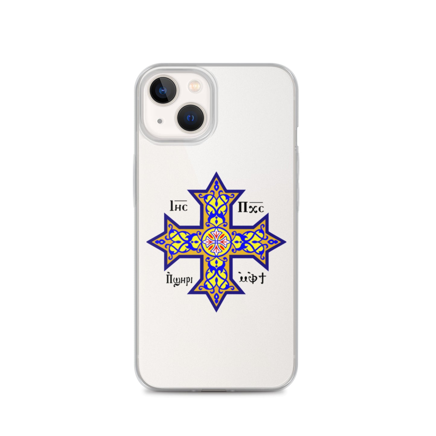 Coptic Cross Clear Case for iPhone®