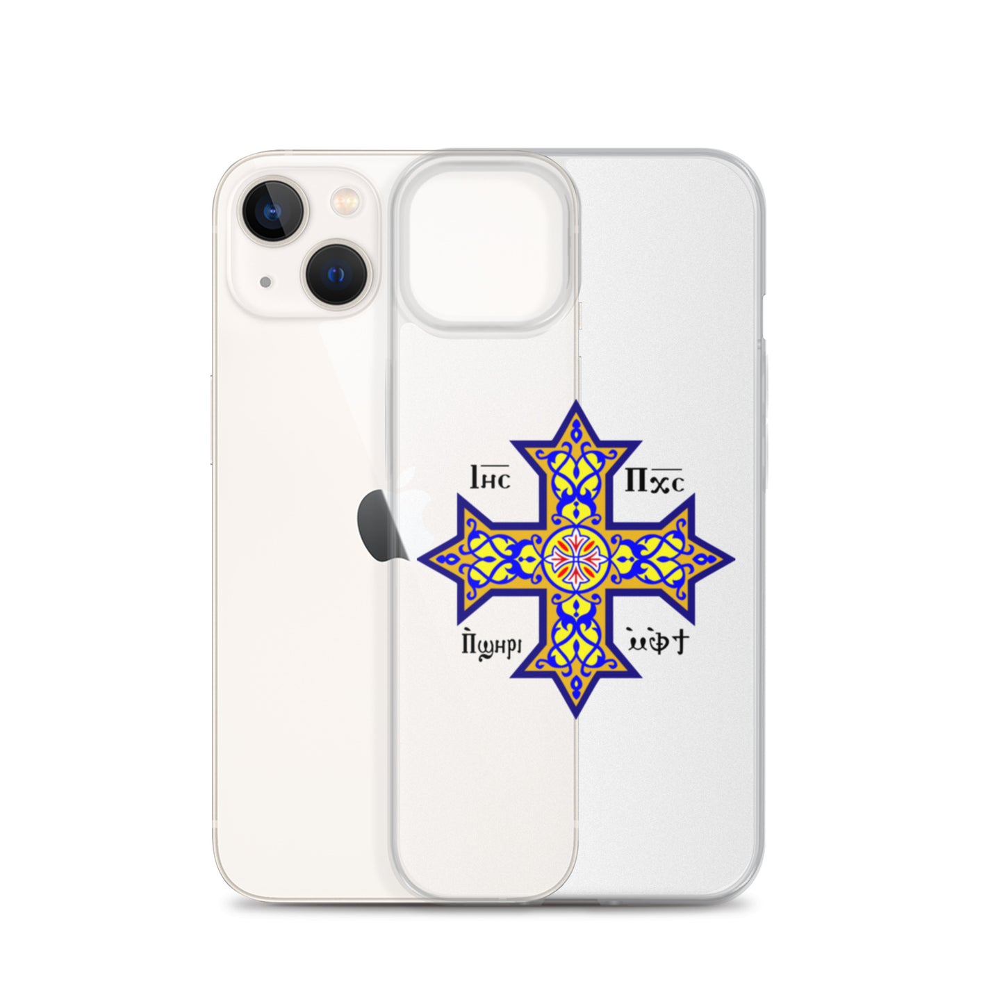 Coptic Cross Clear Case for iPhone®