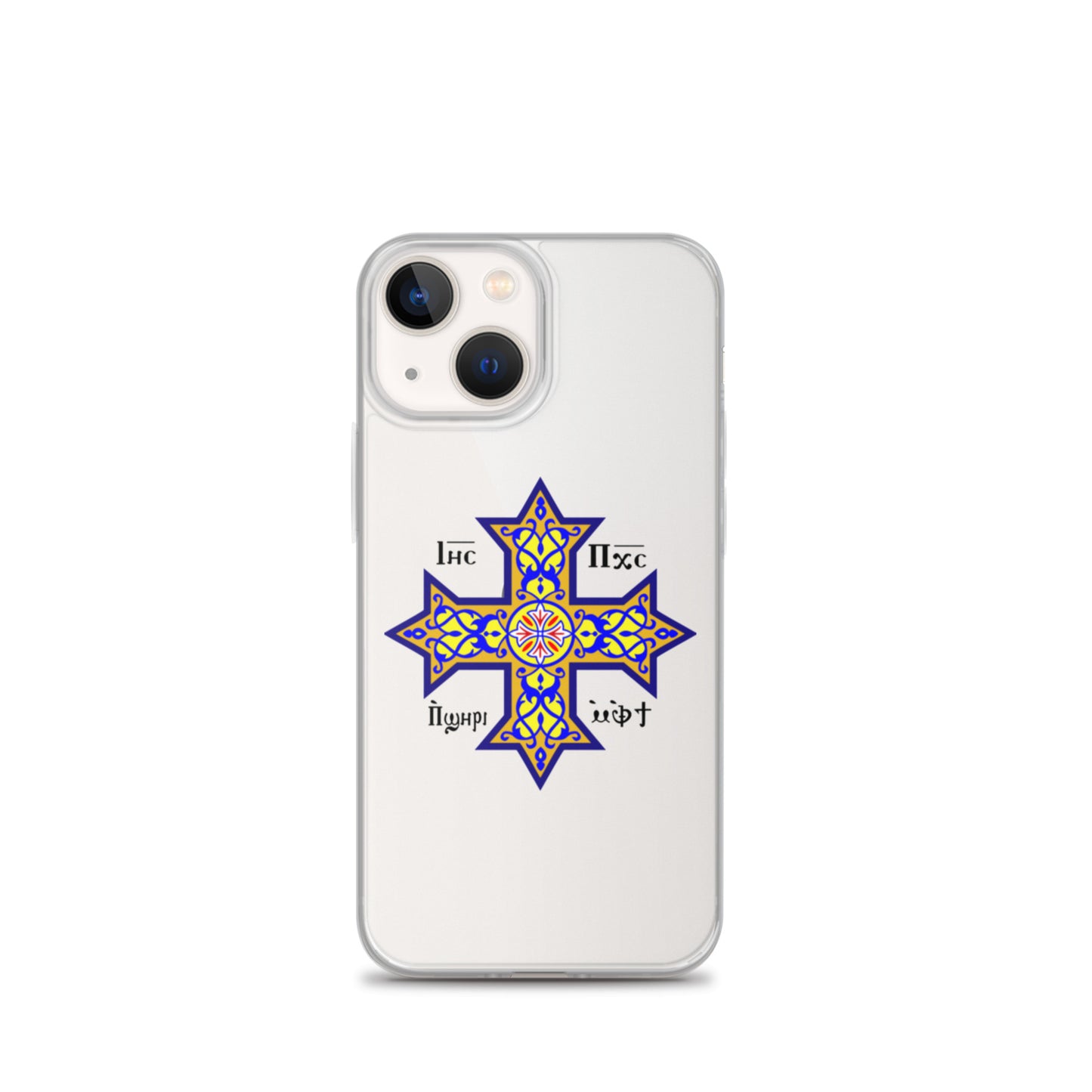 Coptic Cross Clear Case for iPhone®