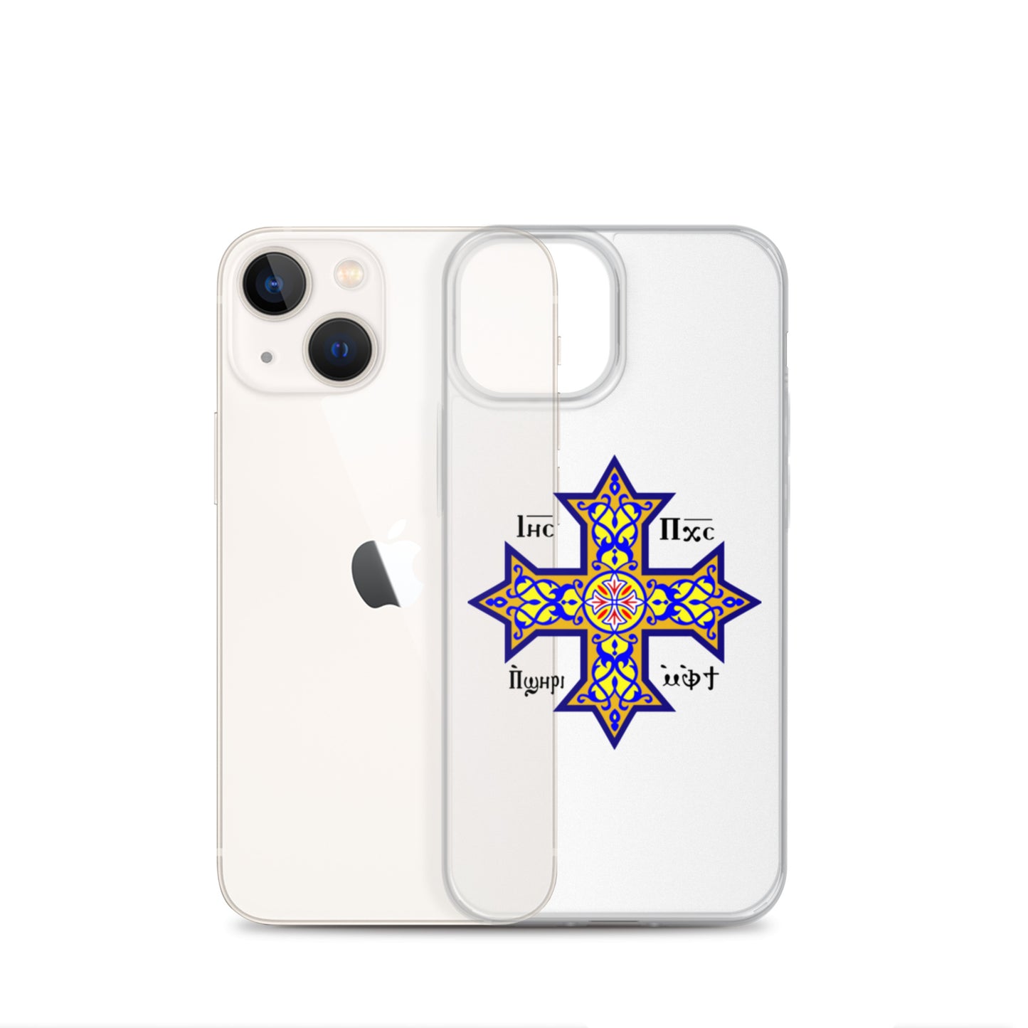 Coptic Cross Clear Case for iPhone®