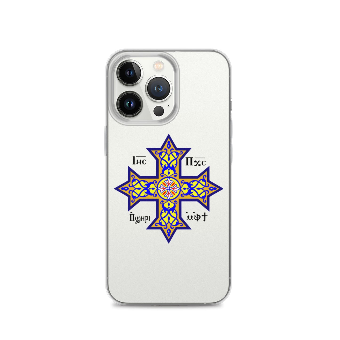 Coptic Cross Clear Case for iPhone®