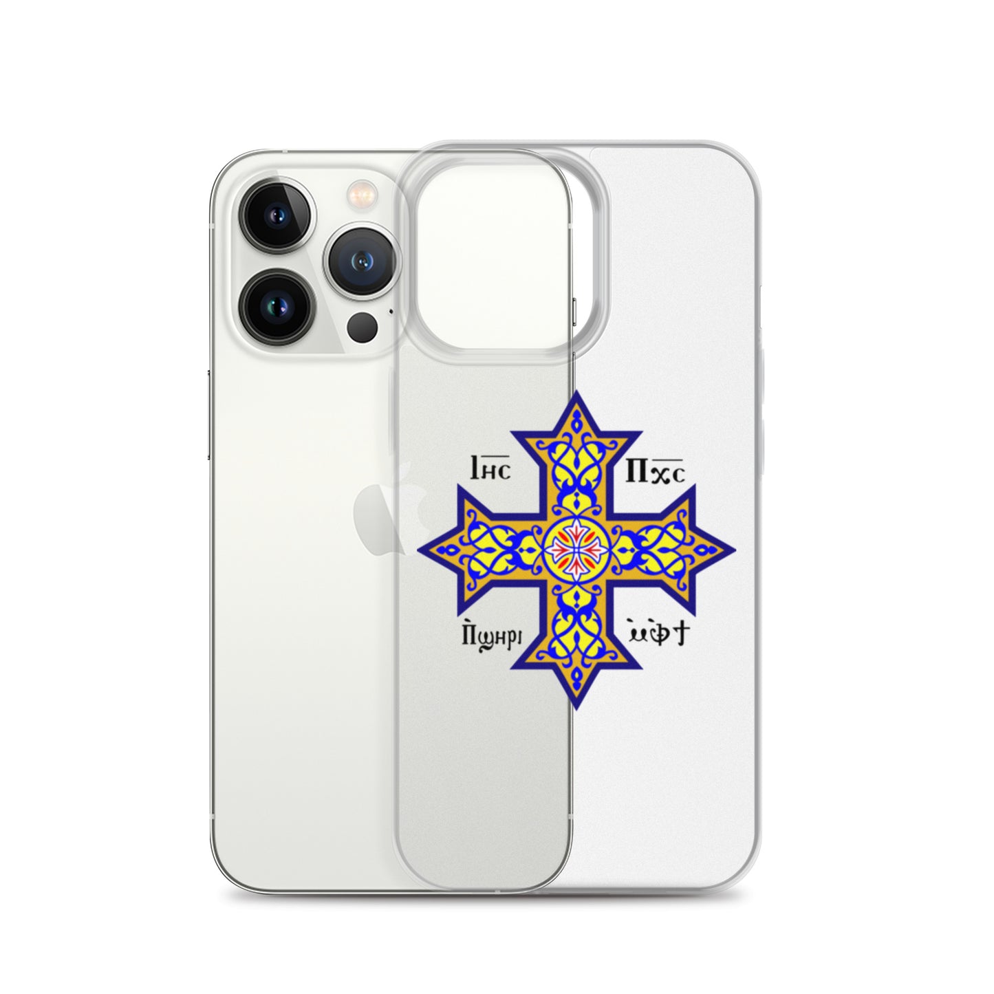 Coptic Cross Clear Case for iPhone®