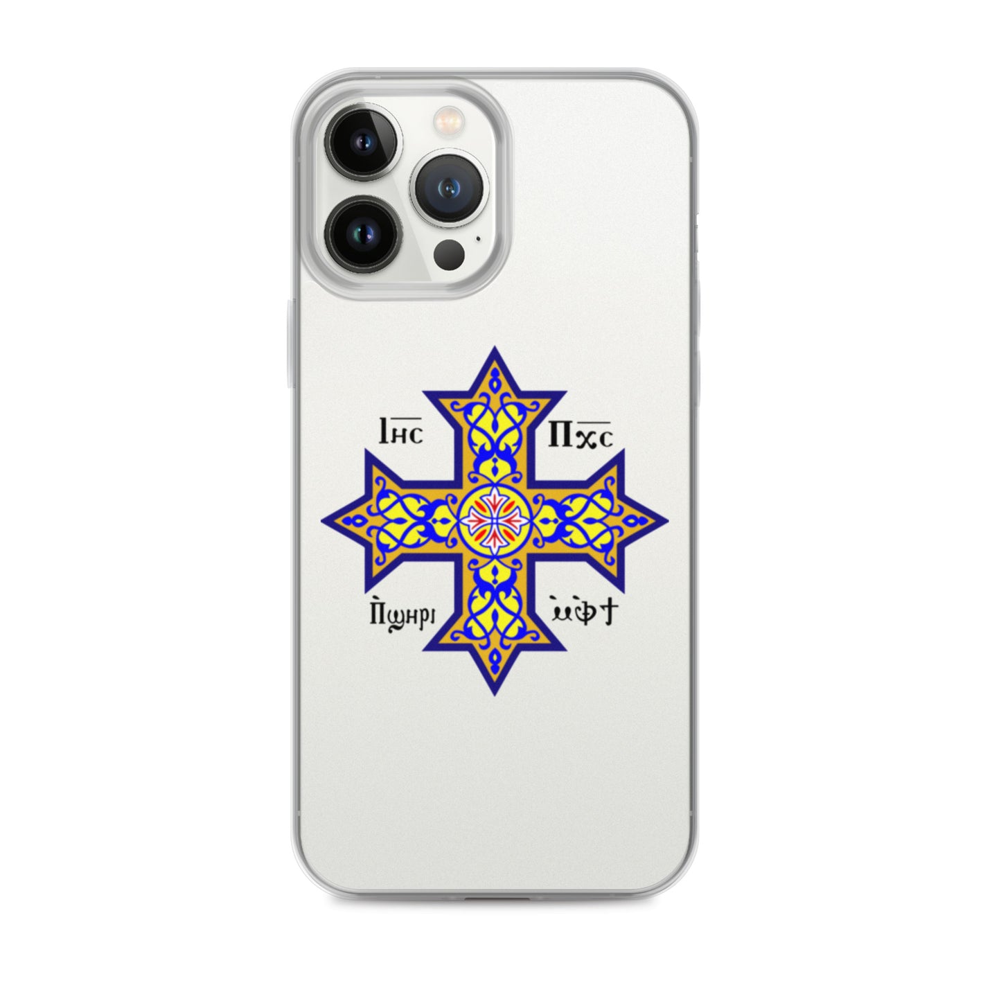 Coptic Cross Clear Case for iPhone®