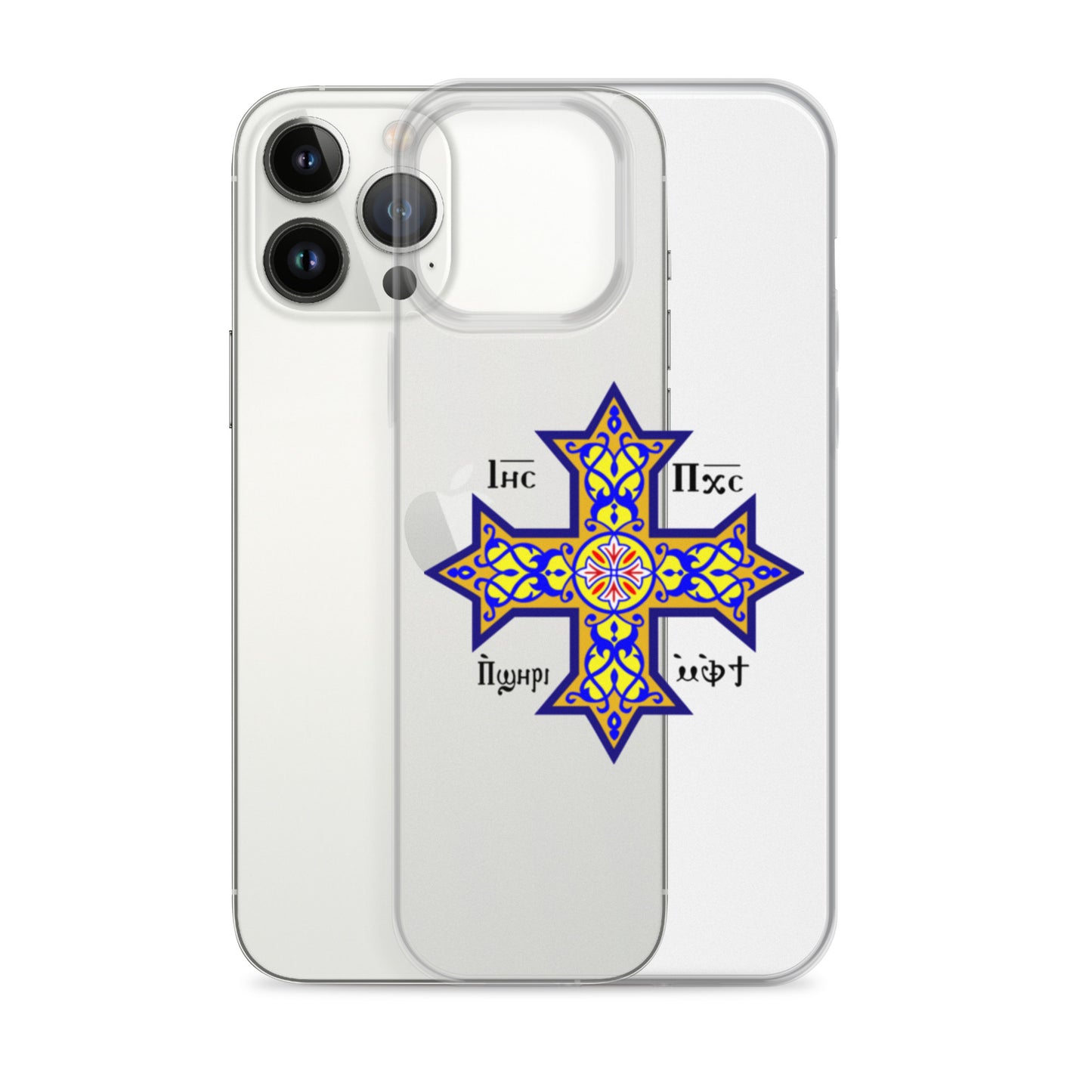 Coptic Cross Clear Case for iPhone®