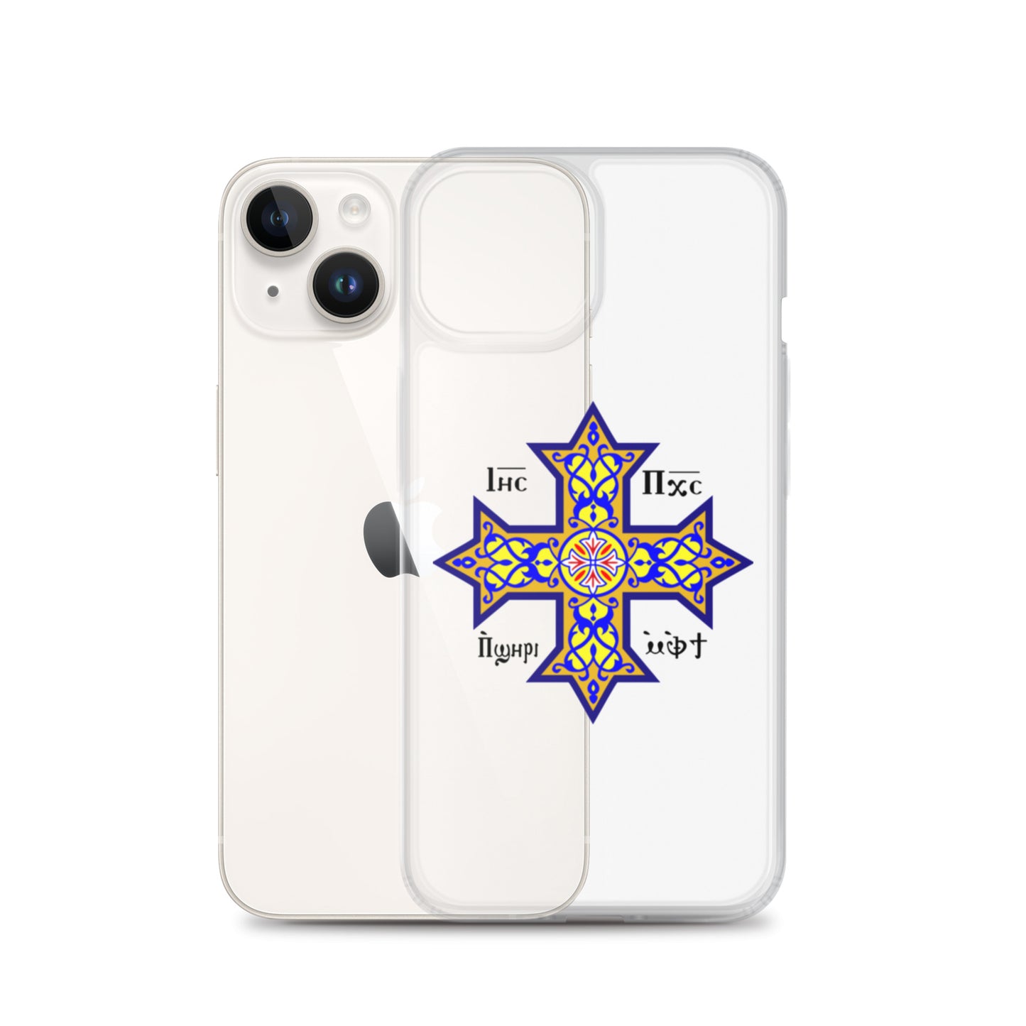 Coptic Cross Clear Case for iPhone®