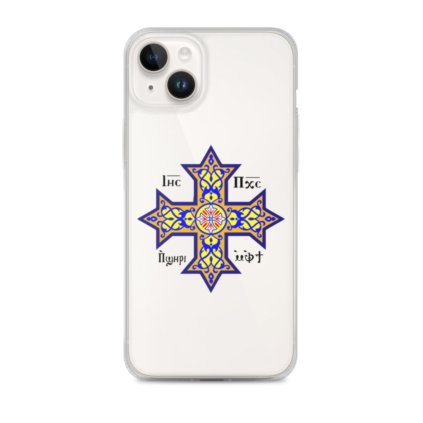 Coptic Cross Clear Case for iPhone®