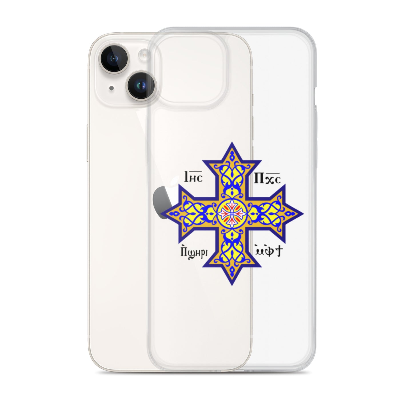 Coptic Cross Clear Case for iPhone®