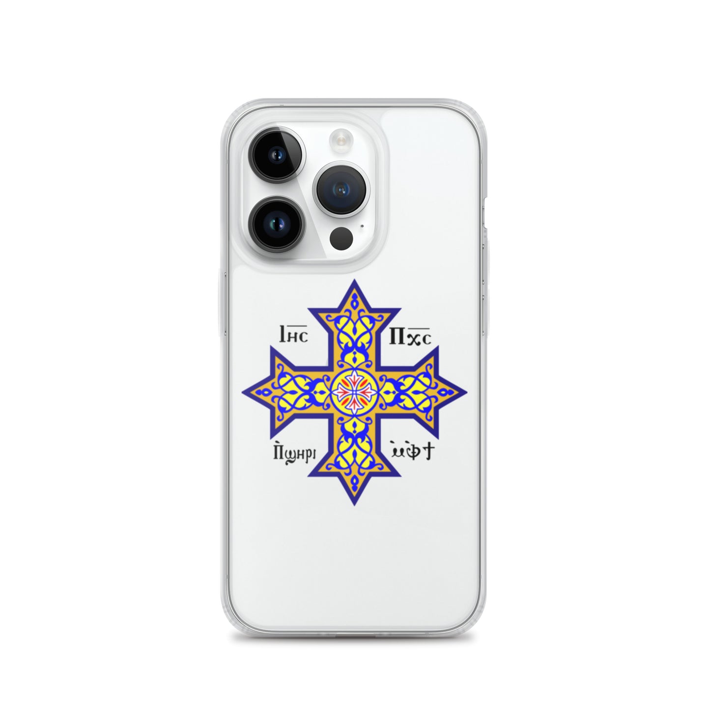 Coptic Cross Clear Case for iPhone®