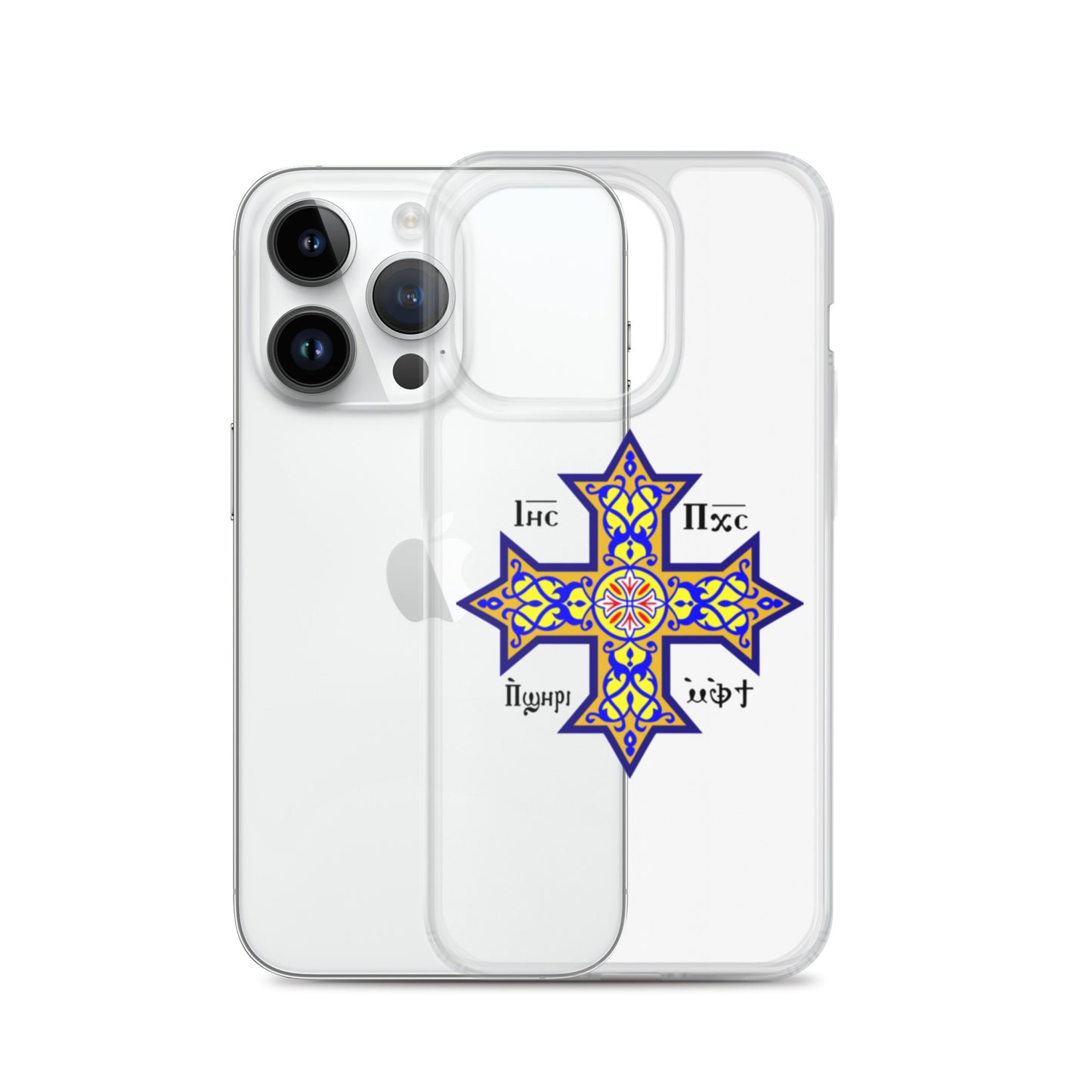 Coptic Cross Clear Case for iPhone®