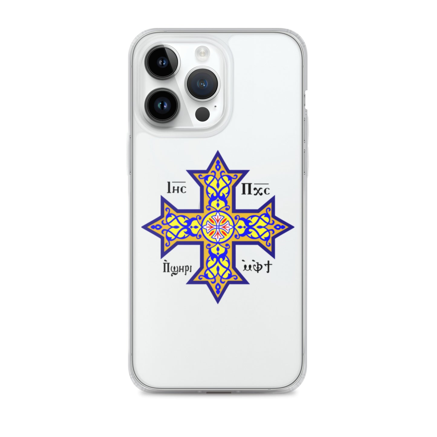 Coptic Cross Clear Case for iPhone®