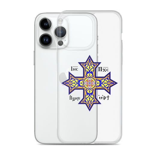 Coptic Cross Clear Case for iPhone®