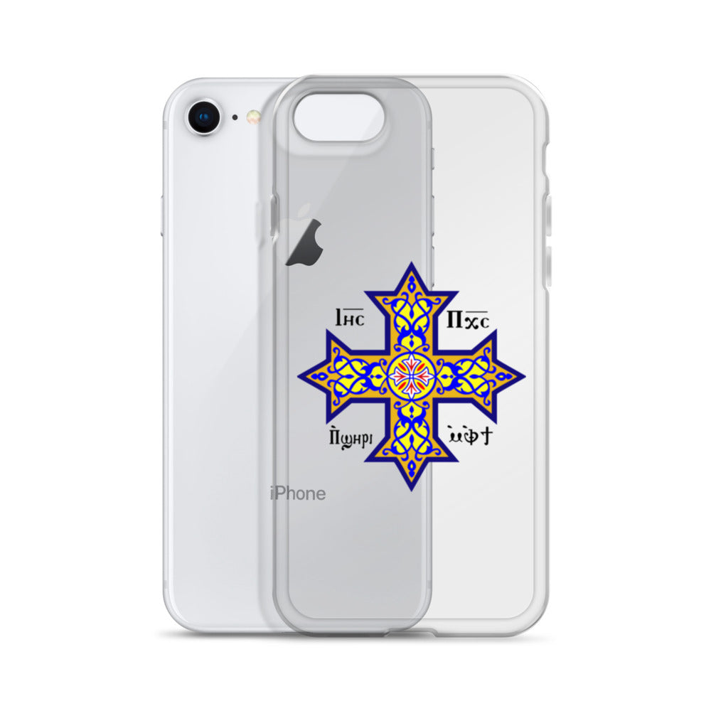 Coptic Cross Clear Case for iPhone®