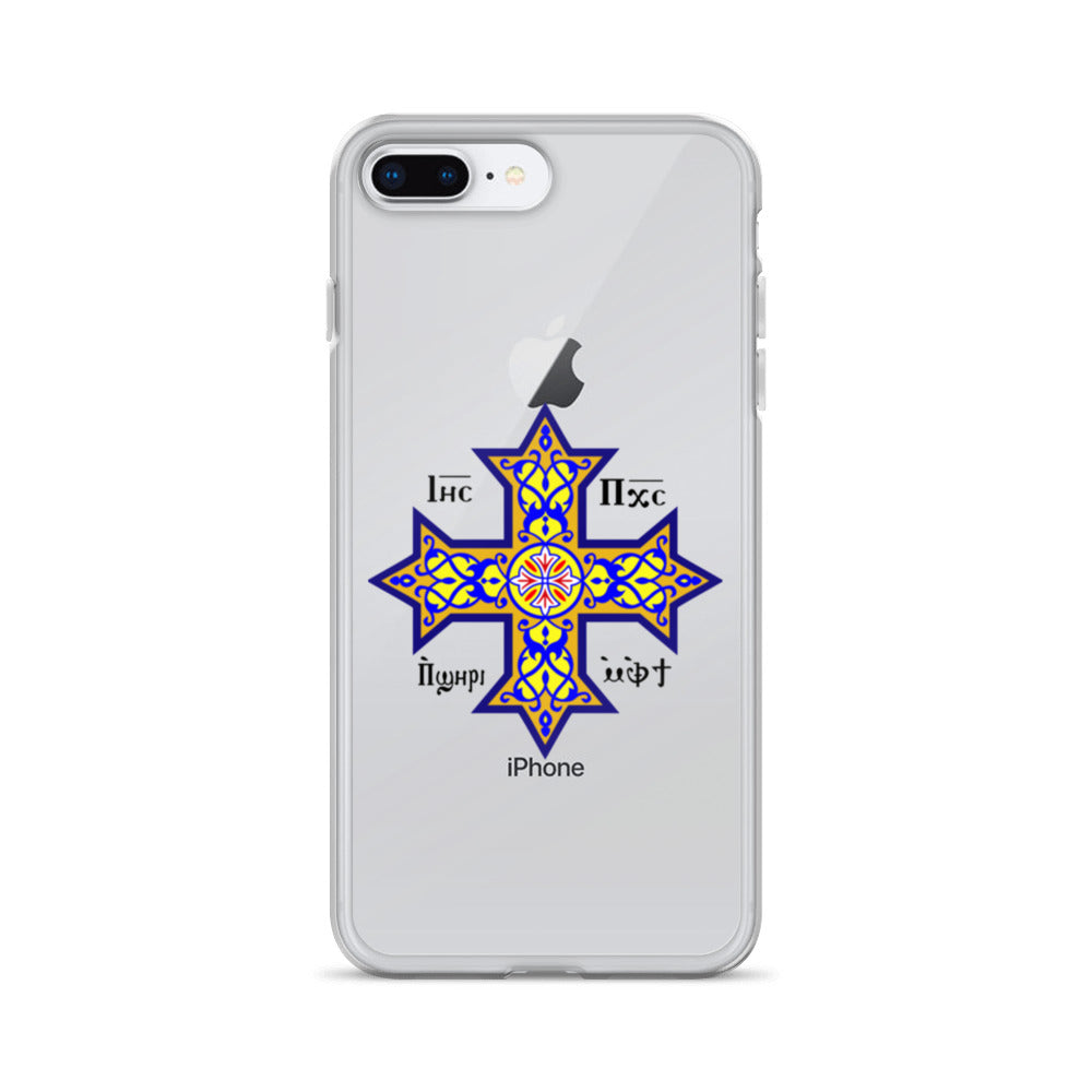 Coptic Cross Clear Case for iPhone®