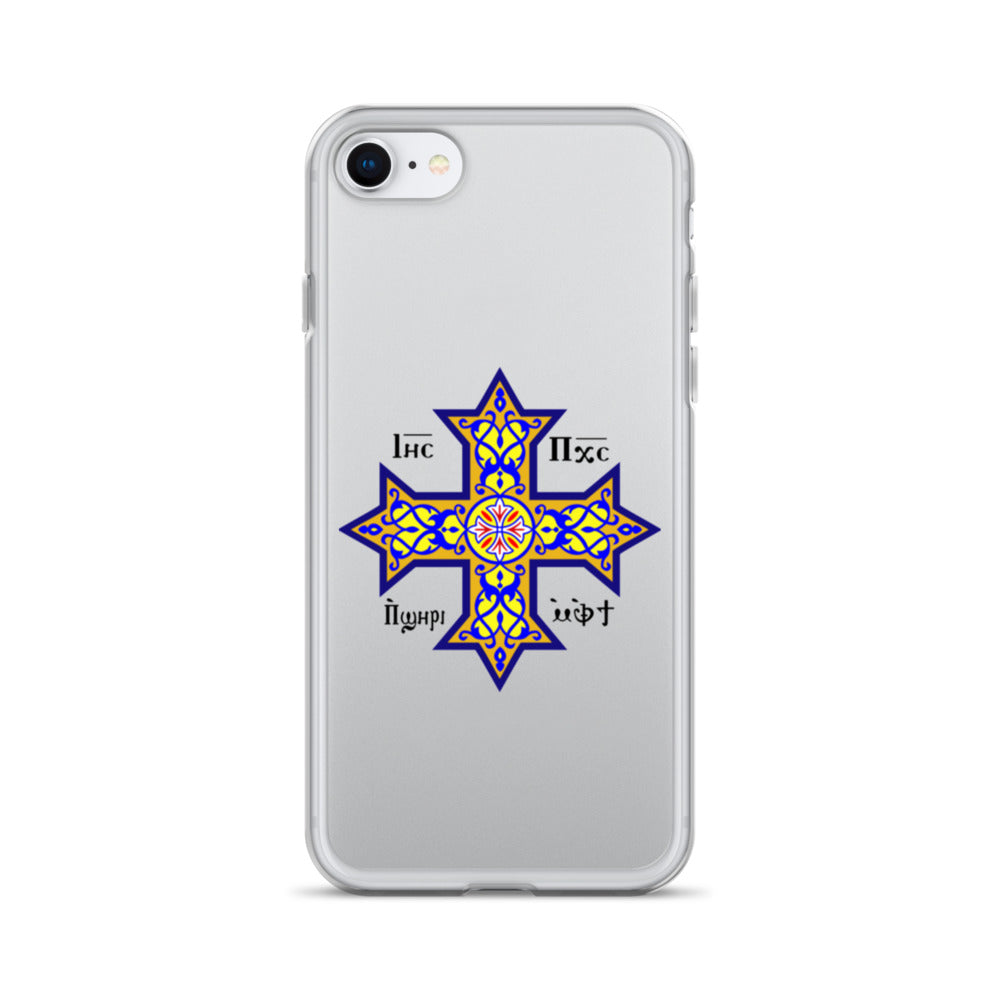 Coptic Cross Clear Case for iPhone®