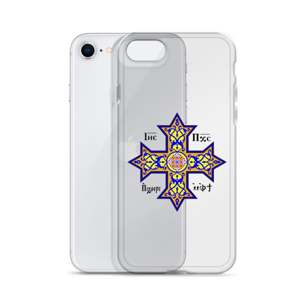 Coptic Cross Clear Case for iPhone®