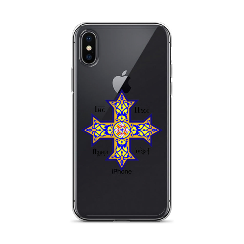 Coptic Cross Clear Case for iPhone®