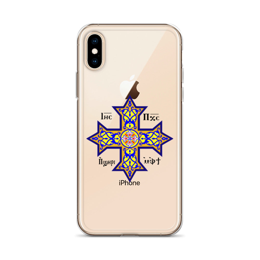 Coptic Cross Clear Case for iPhone®