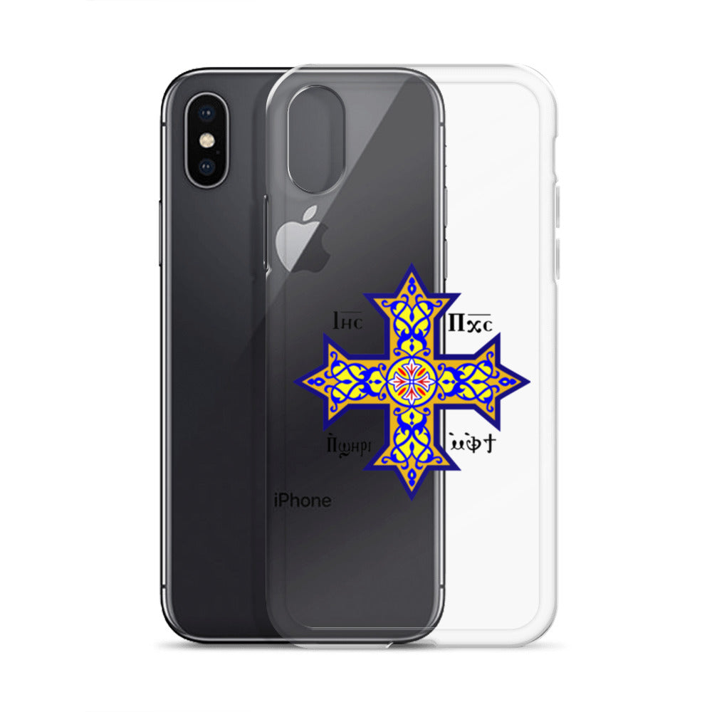 Coptic Cross Clear Case for iPhone®