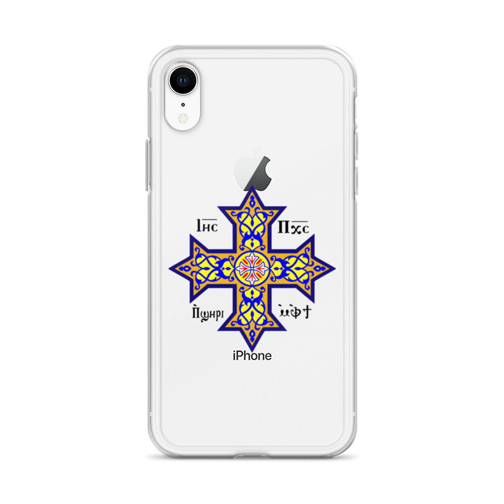 Coptic Cross Clear Case for iPhone®