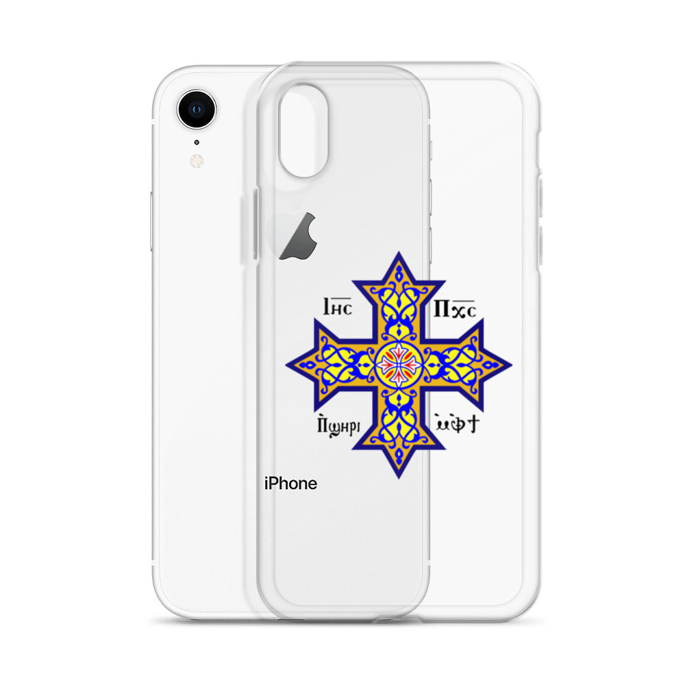 Coptic Cross Clear Case for iPhone®