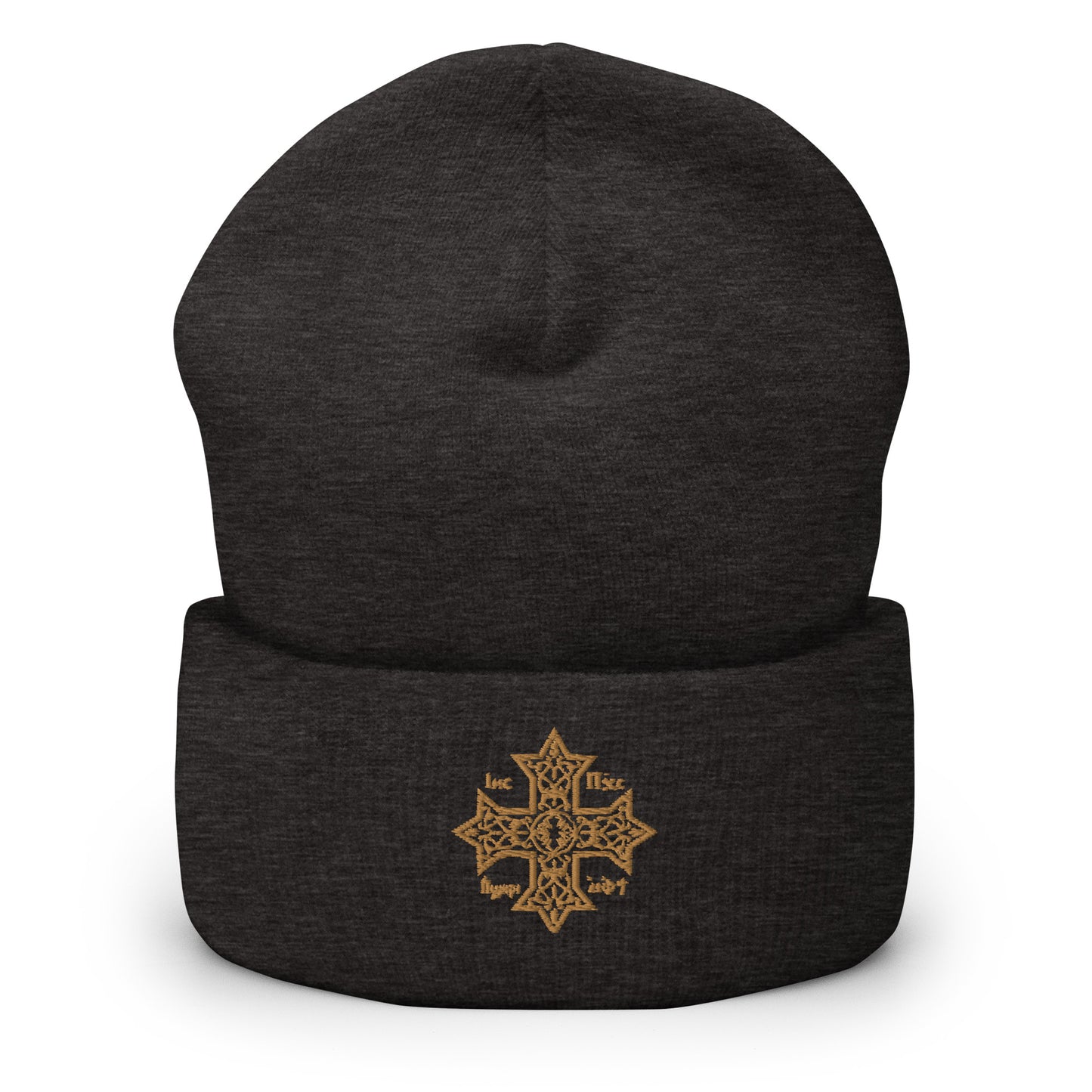 Cuffed Beanie - Coptic Cross