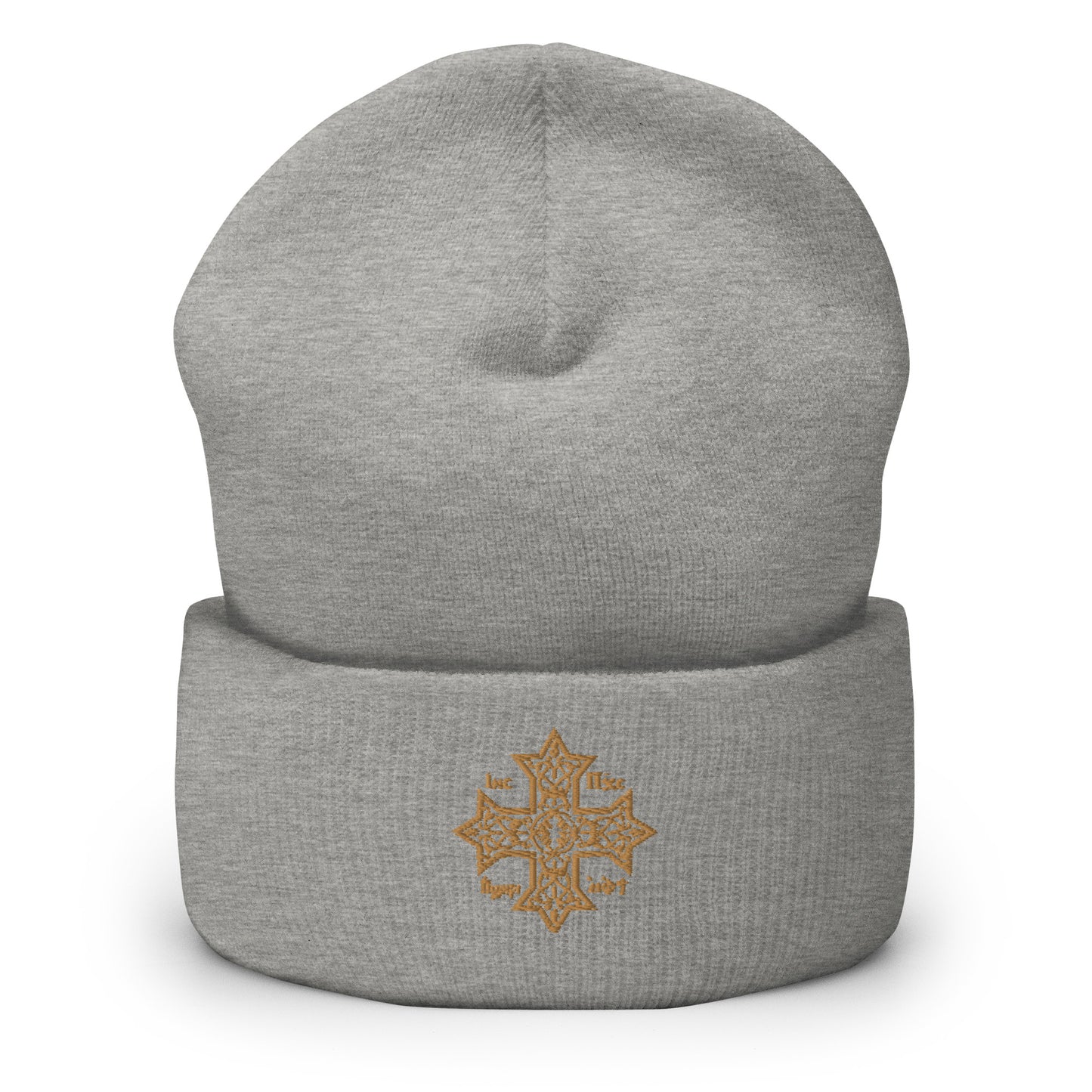 Cuffed Beanie - Coptic Cross