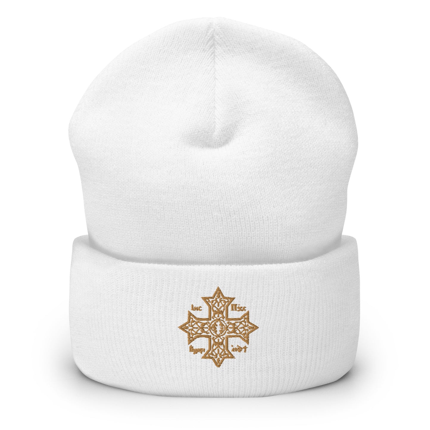 Cuffed Beanie - Coptic Cross