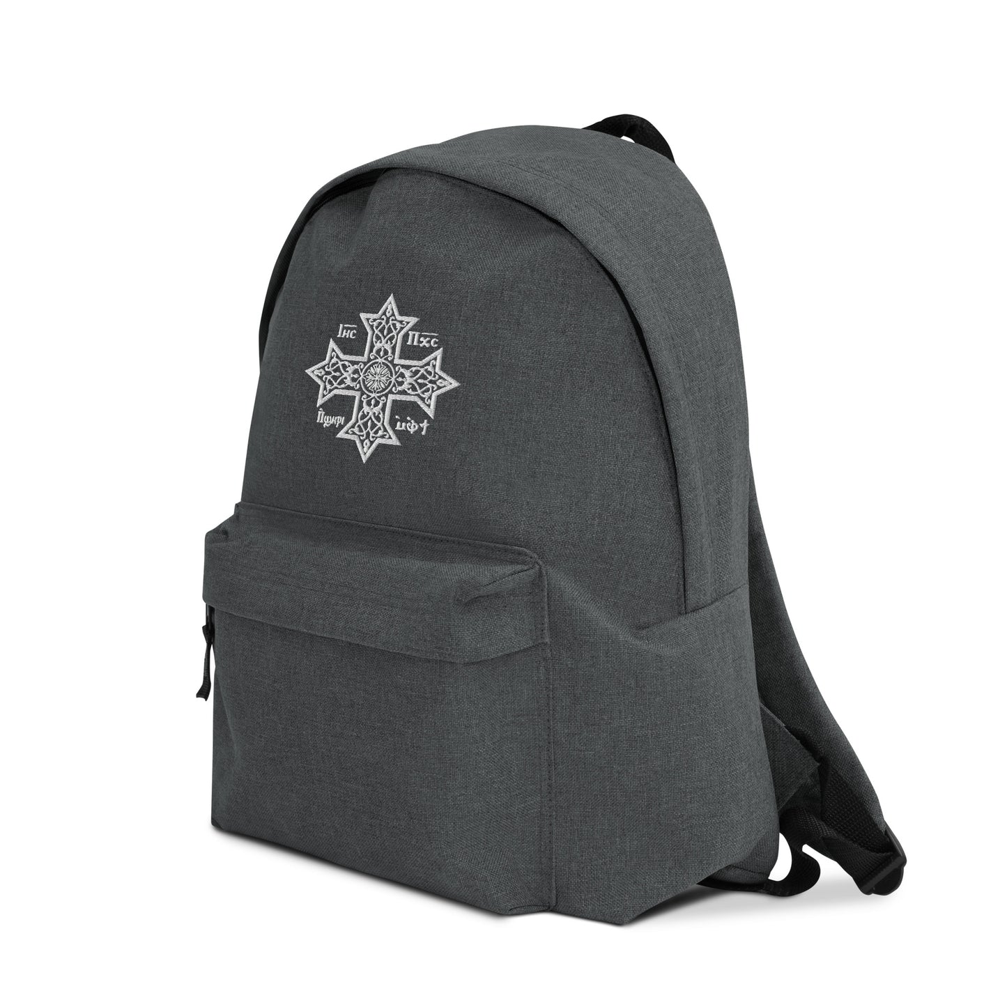 Embroidered Coptic Cross Backpack