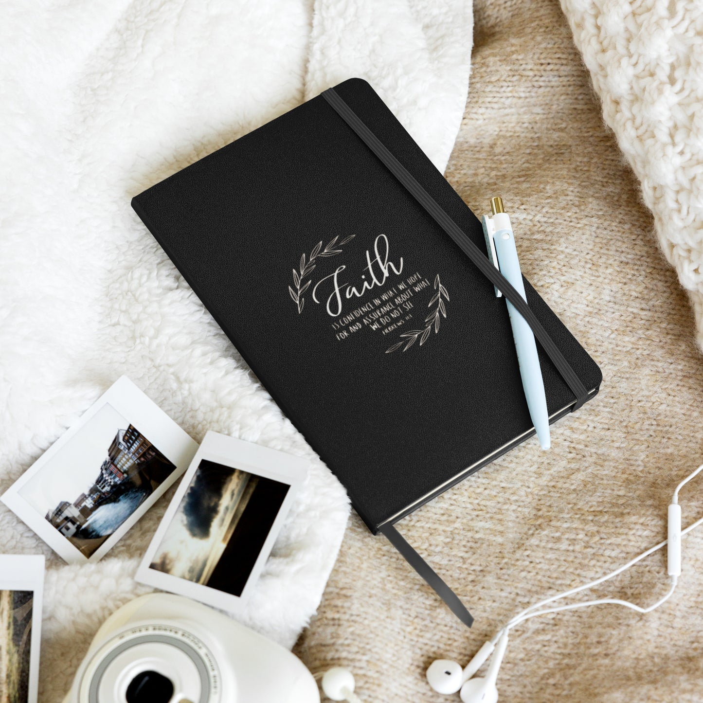 Hardcover Bound Notebook - Faith