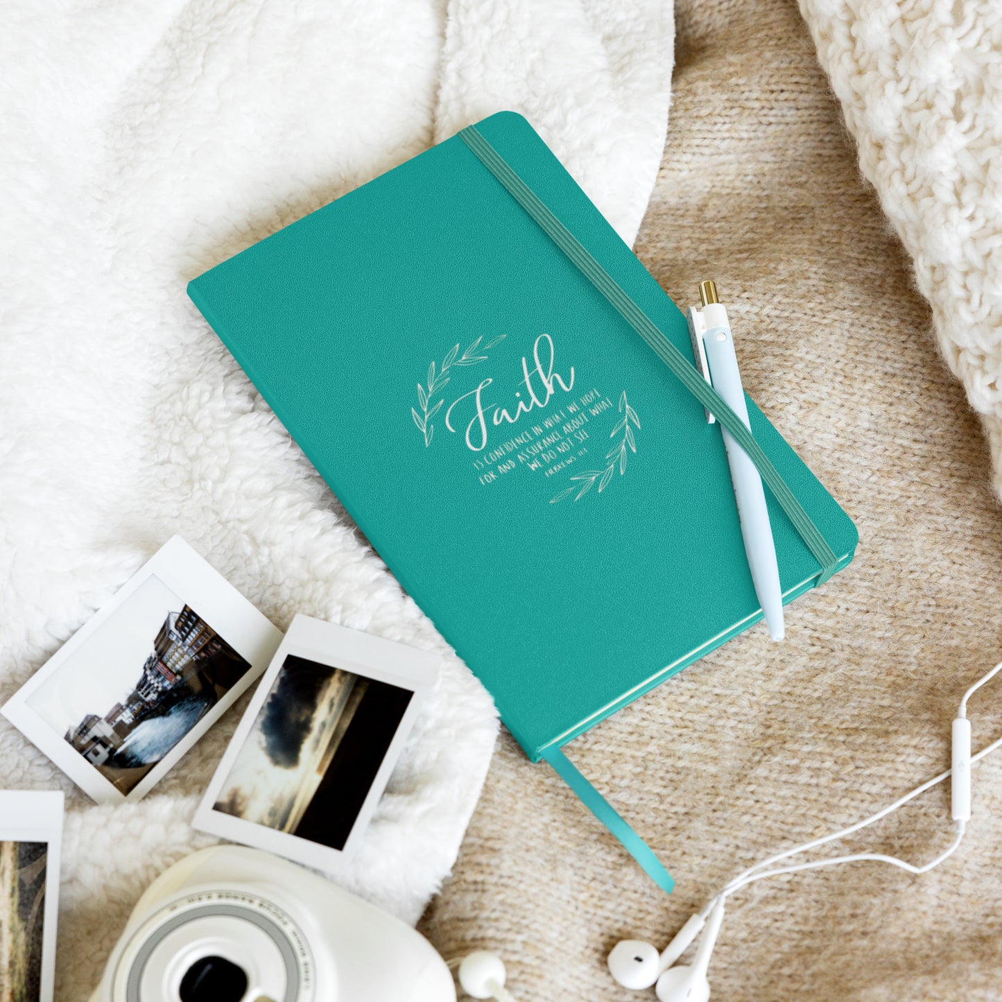 Hardcover Bound Notebook - Faith