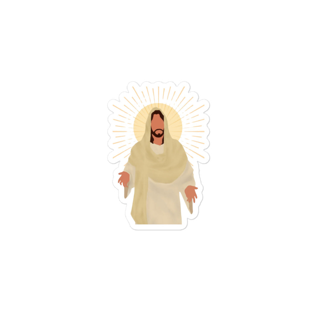 Bubble-free stickers - Jesus