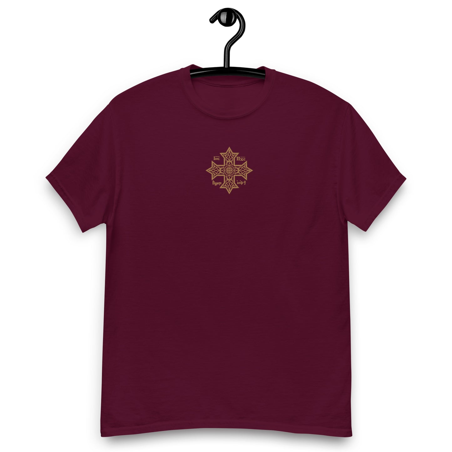 Embroidered Coptic Cross Unisex T-Shirt