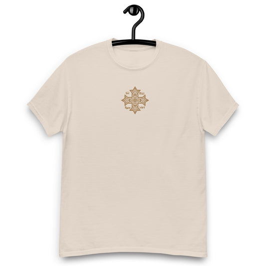 Embroidered Coptic Cross Unisex T-Shirt