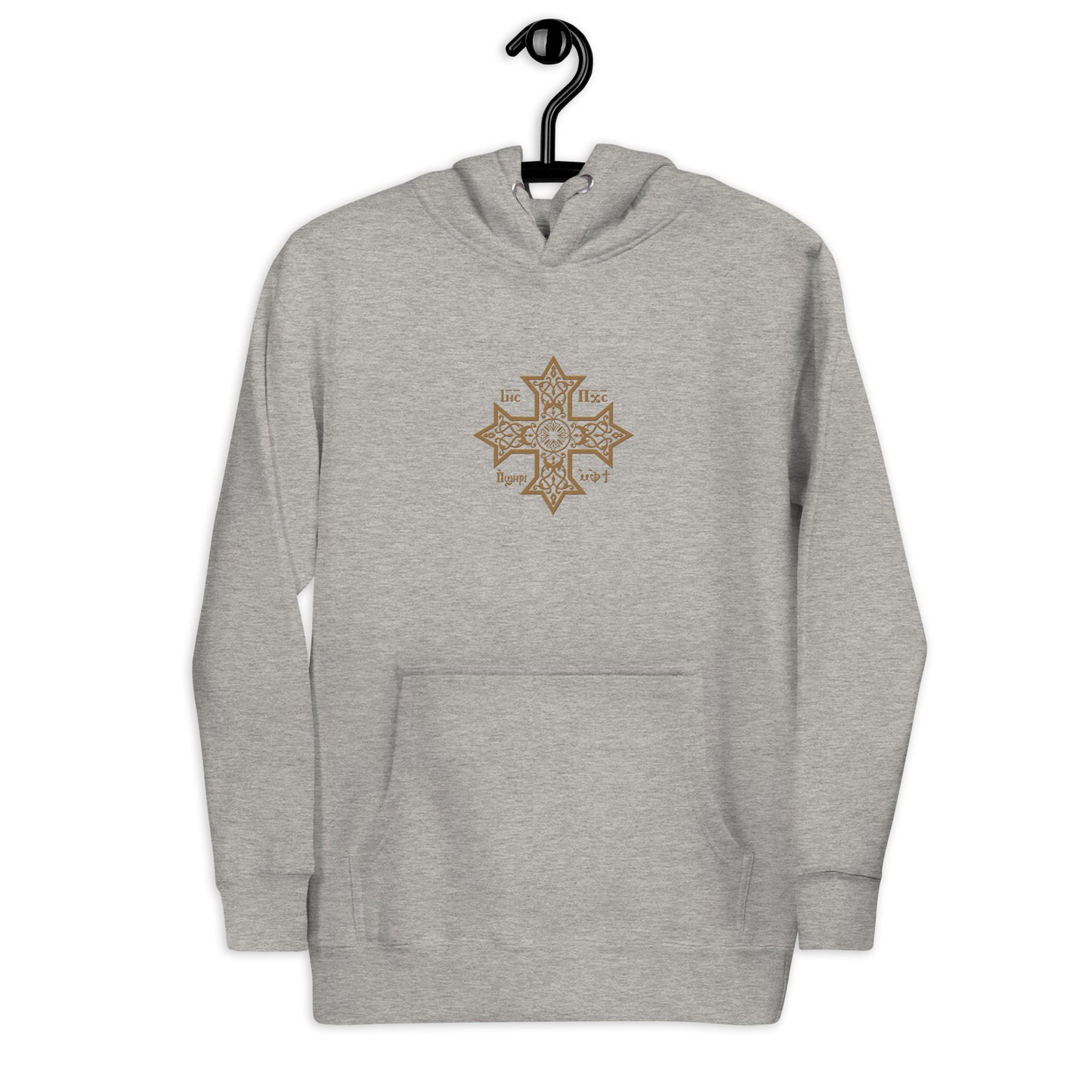 Embroidered Coptic Cross - Unisex Hoodie