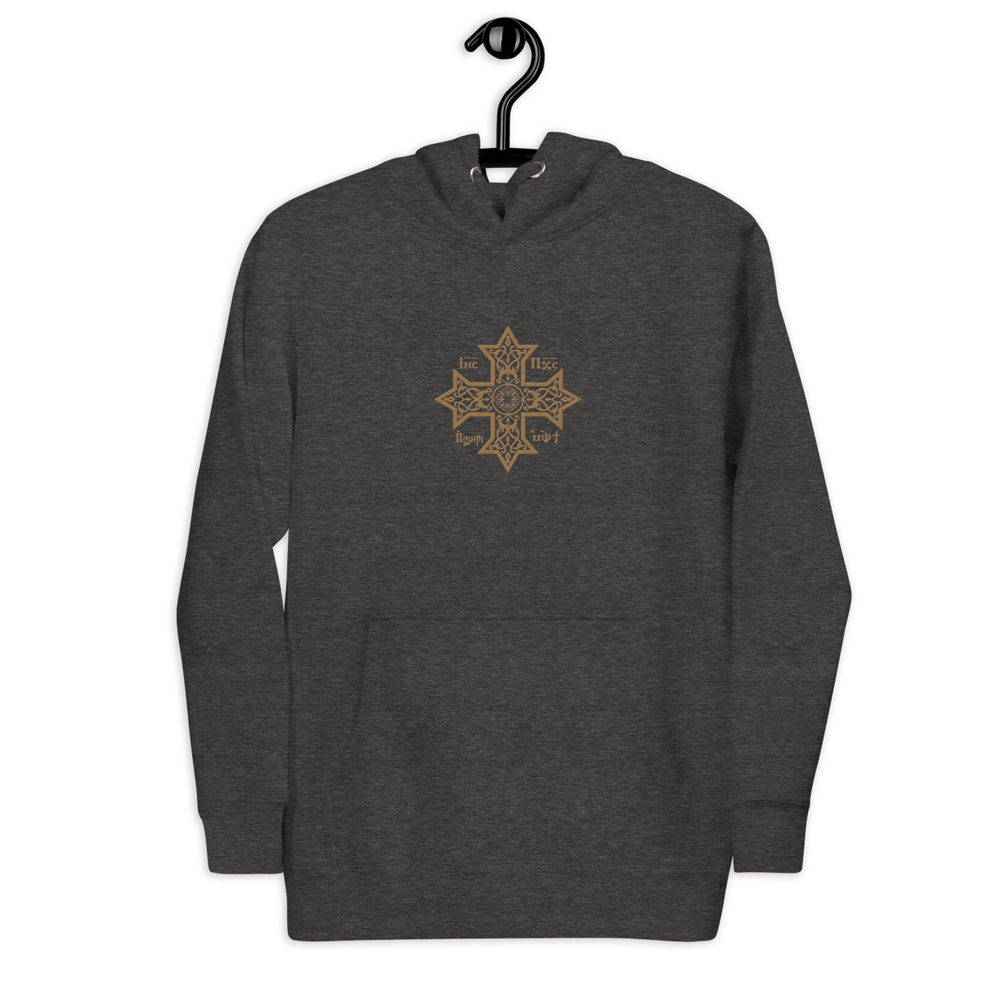 Embroidered Coptic Cross - Unisex Hoodie